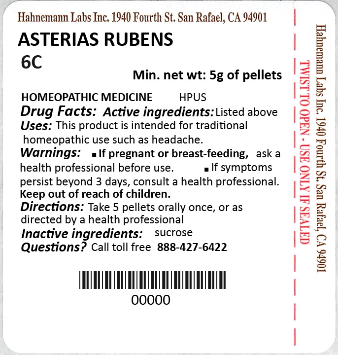 Asterias Rubens 6C 5g