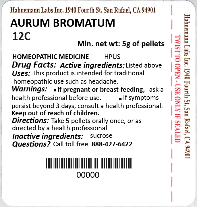 Aurum Bromatum 12C 5g