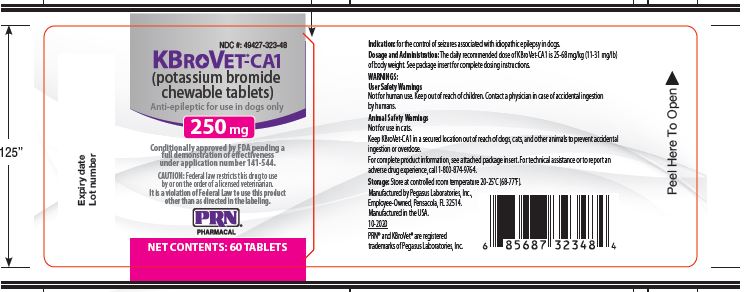 KBROVET-CA1 250- potassium bromide tablet, chewable