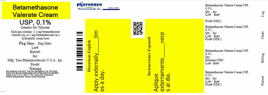 Betamethasone Valerate Cream USP 1 percent