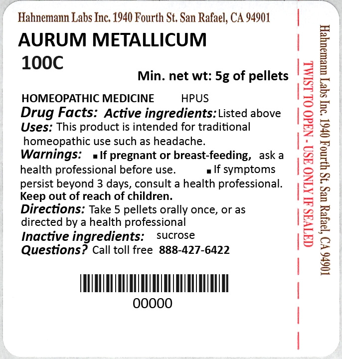 Aurum Metallicum 100C 5g
