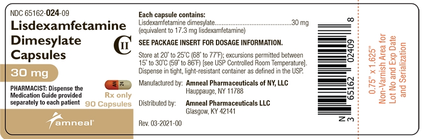 30 mg 90 ct Label