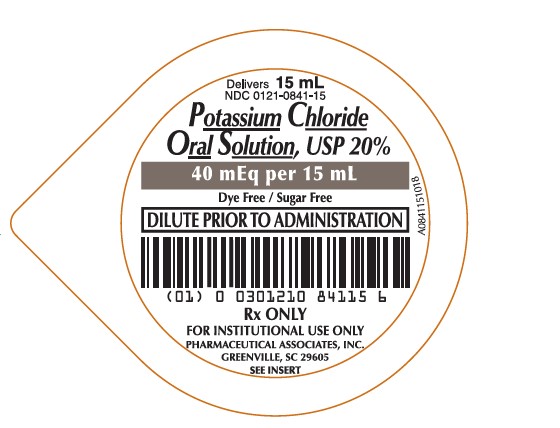 PRINCIPAL DISPLAY PANEL - 15 mL Cup Label - 20%