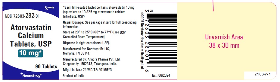 atorvastatintablets10mg90scontainerlabel