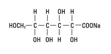 structural formula sodium gluconate