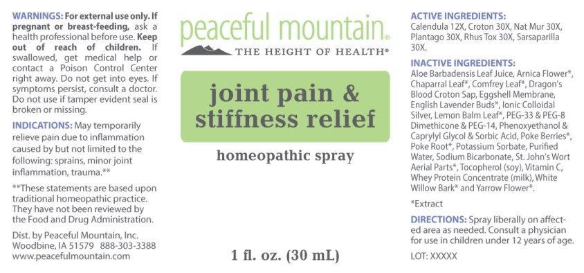 Joint Pain and Stiffness Relief