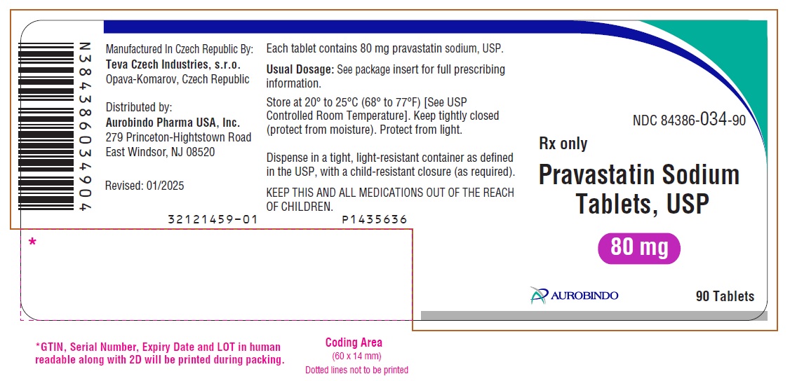 PACKAGE LABEL-PRINCIPAL DISPLAY PANEL - 80 mg (90 Tablets Bottle)