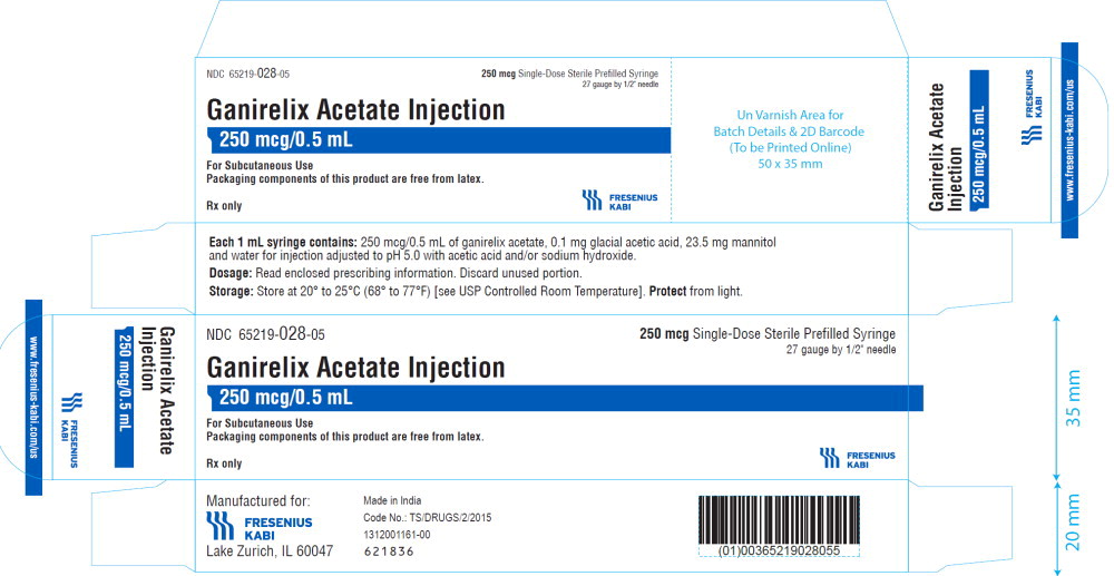 PRINCIPAL DISPLAY PANEL – 250 mcg/0.5 mL - Carton
