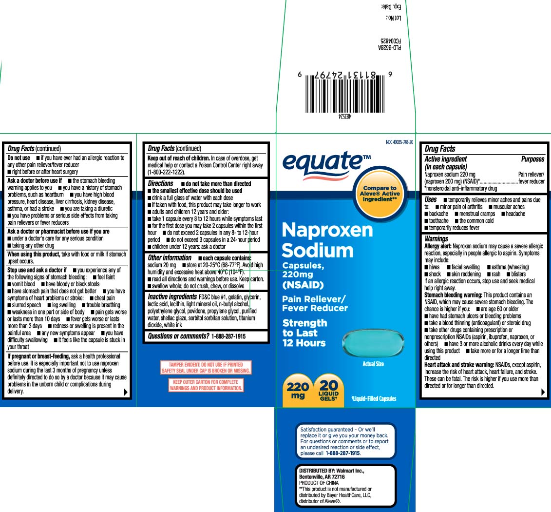 Naproxen sodium 220 mg (naproxen 200 mg) (NSAID)* *nonsteroidal anti-inflammatory drug