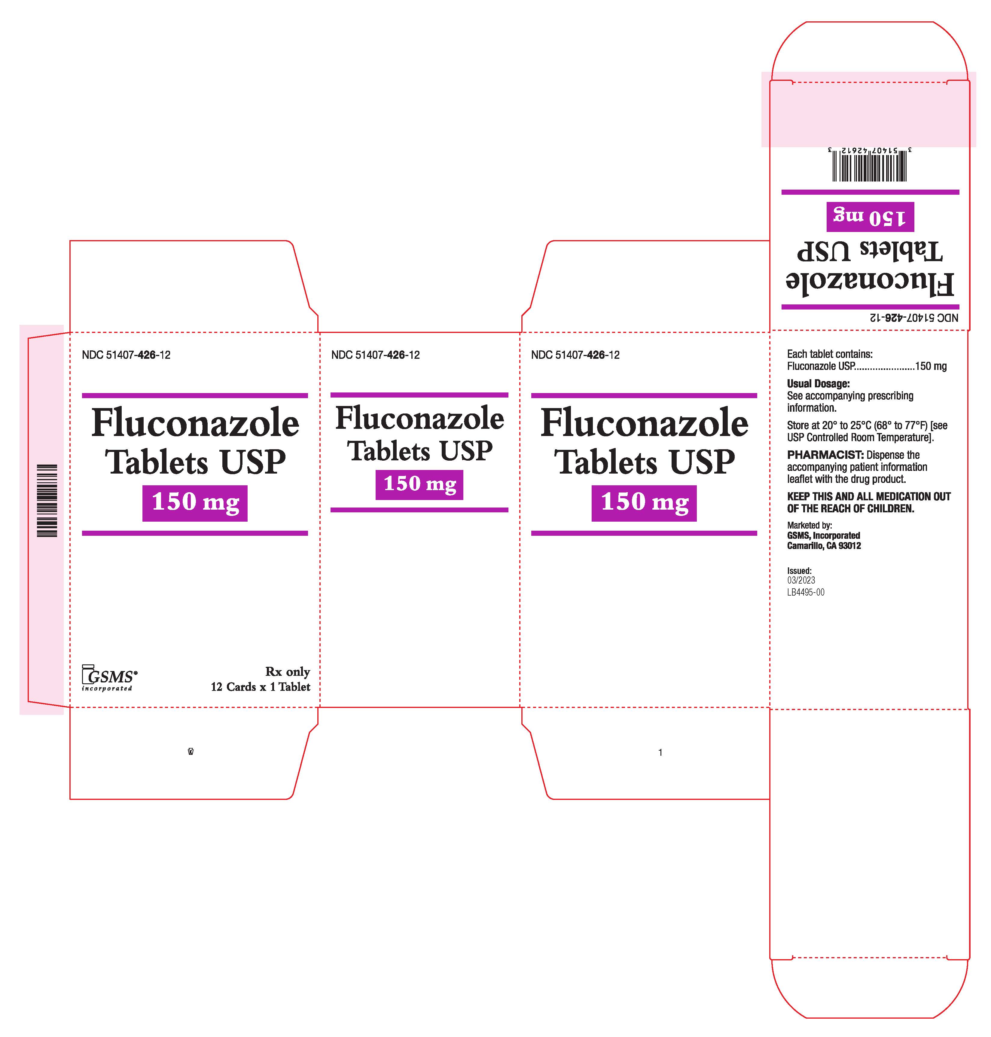 5147-426-12 Private Label - Carton - Fluconazole Tablets USP 150 mg.jpg