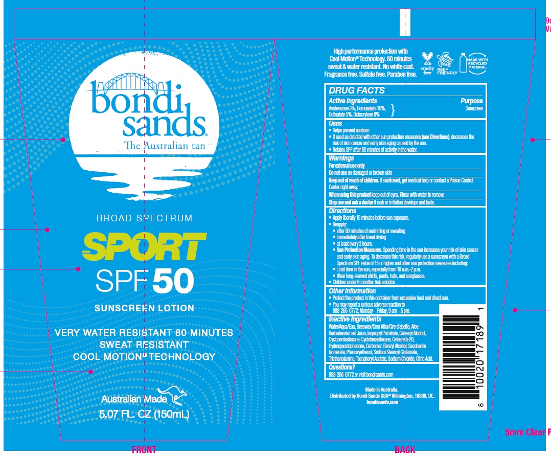 sport spf50 lotion