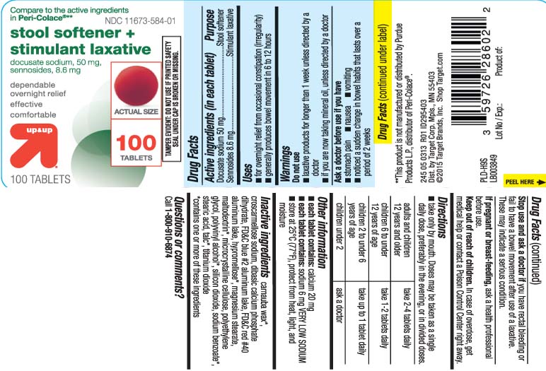 Docusate Sodium 50 mg, Sennosides 8.6 mg