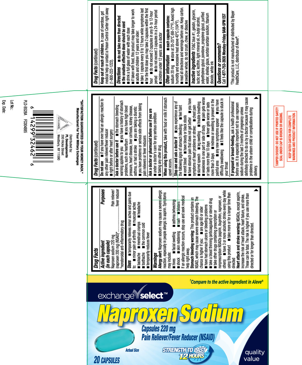 Naproxen sodium 220 mg (naproxen 200 mg) (NSAID)* *nonsteroidal anti-inflammatory drug