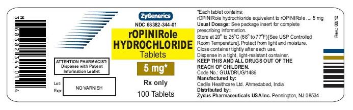 ropinirole hcl tablets, 5 mg