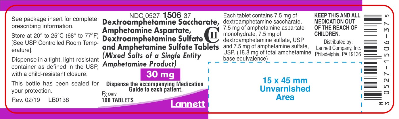 30 mg Container Label 100 ct