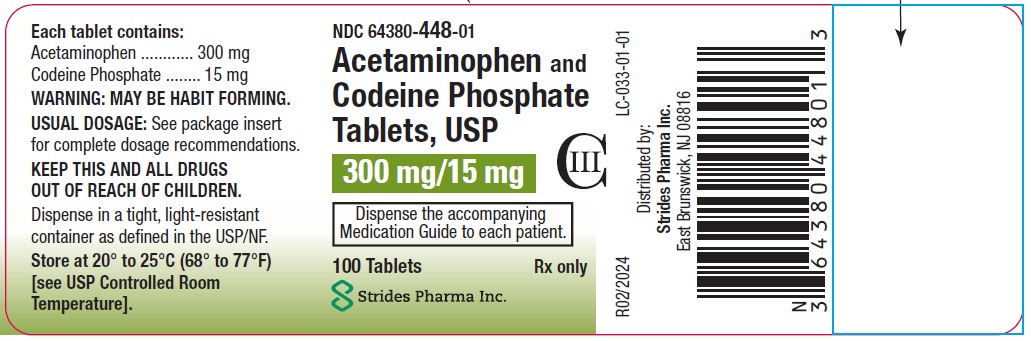 container label 300/15mg