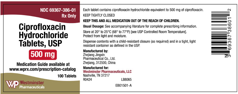 PRINCIPAL DISPLAY PANEL - 500 mg Tablet Bottle Label