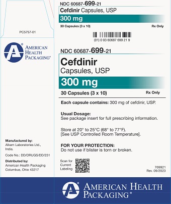 300 mg Cefdinir Carton