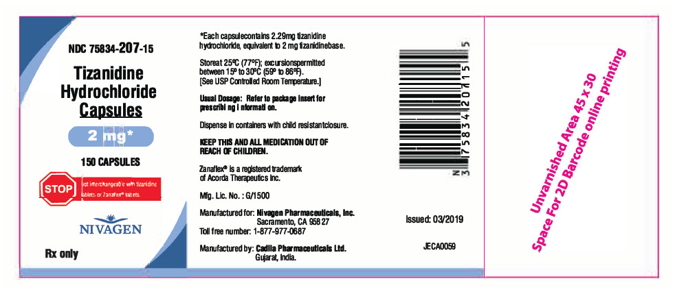 PRINCIPAL DISPLAY PANEL - 2 mg Capsule Bottle Label