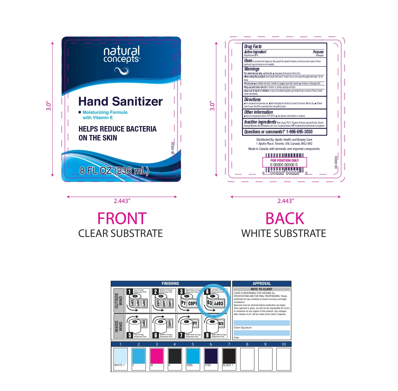 8oz Sanitizer