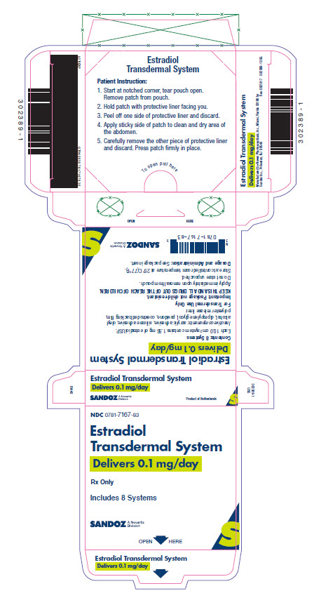 Label - Estradiol Transdermal System 0.1 mg/day