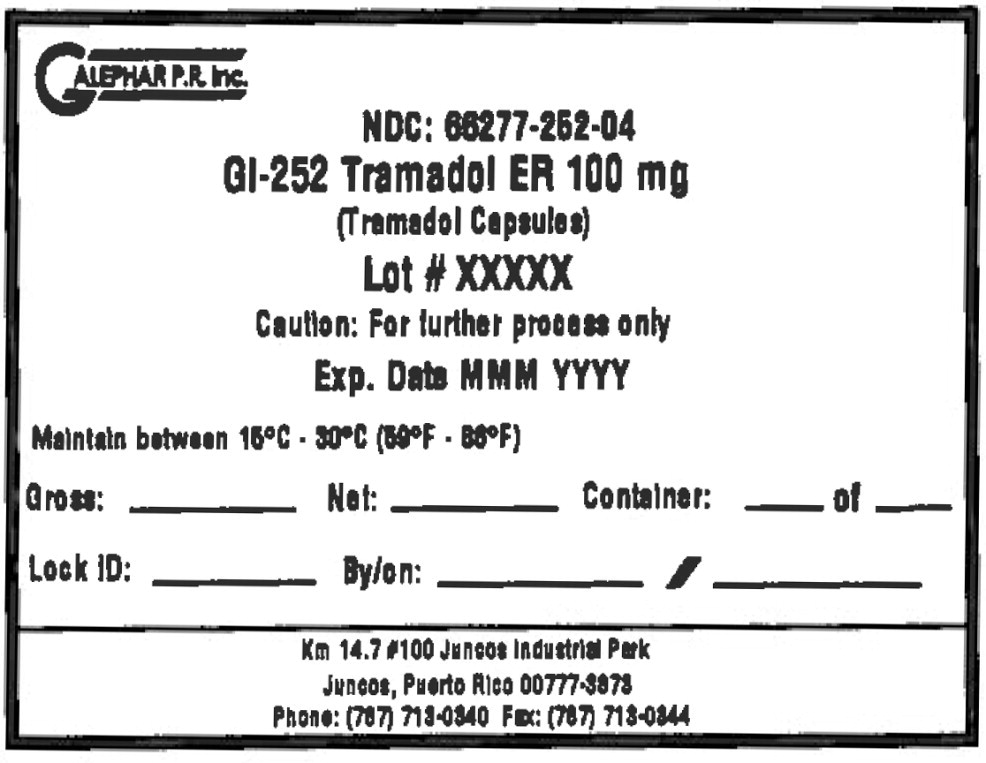 Principal Display Panel - Drum Label
