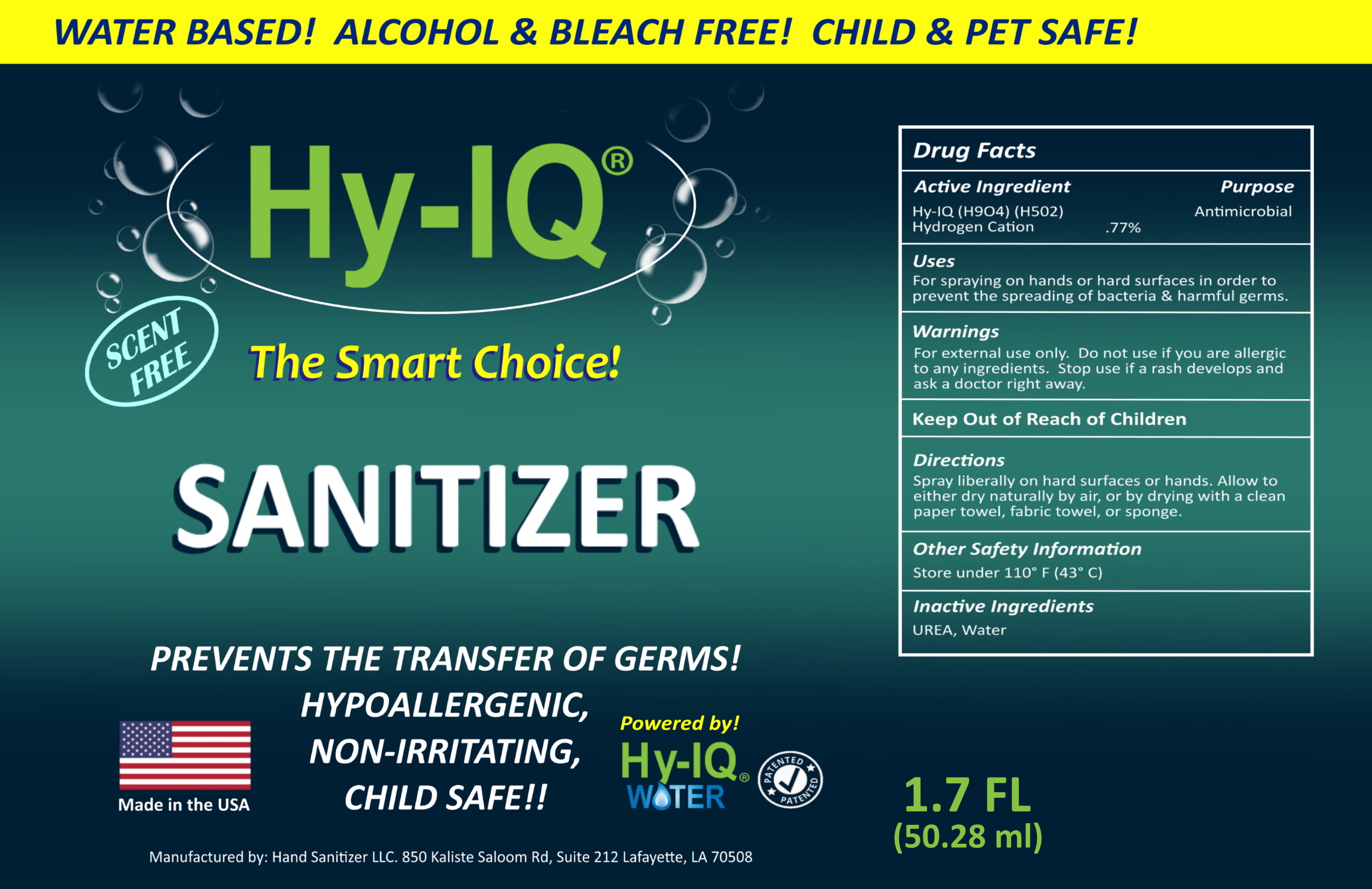 Hy - IQ Hand Sanitizer 
