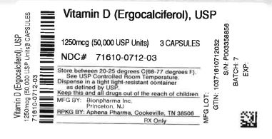 ERGOCALCIFEROL capsule, liquid filled