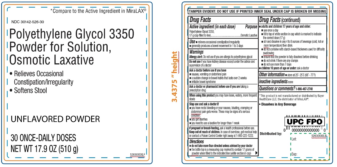 Kroger Polyethylene Glycol3350 30 Once Daily Doses