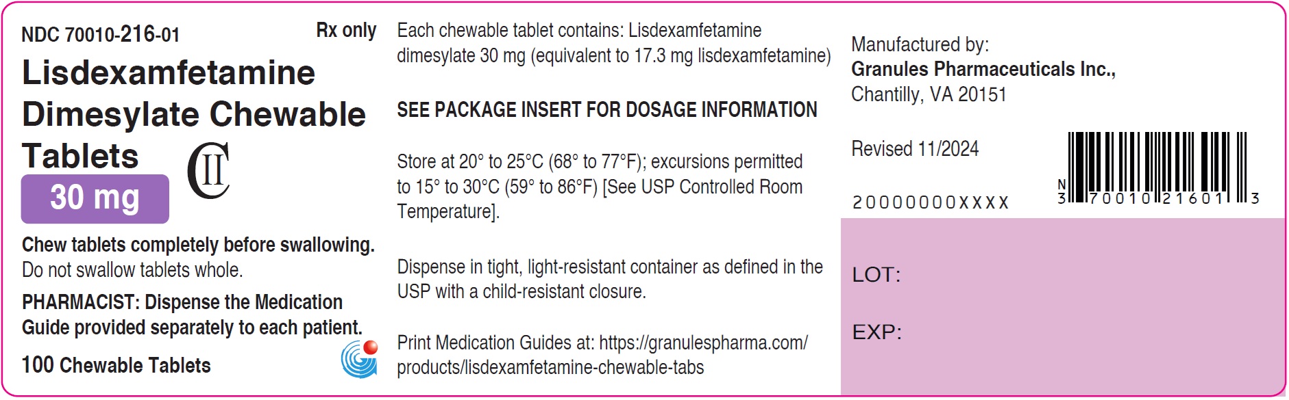 lisdexamfetamine-30mg-100s