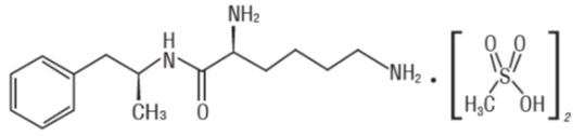 lisdexamfetamine-structure