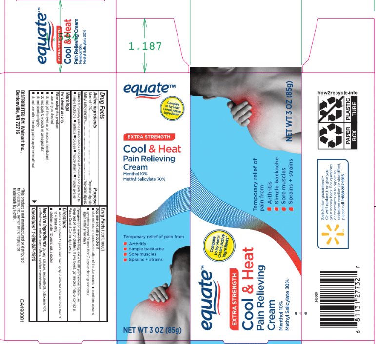 Equate Cool & Heat Pain Relieving Cream