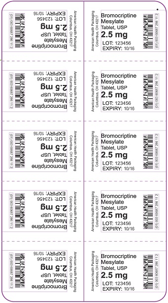 2.5 mg Bromocriptine Mesylate Tablet Blister