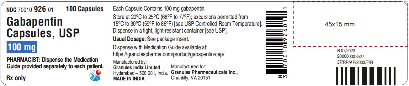 gaba-100mg-100s-label