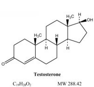 testosterone-structural-formula