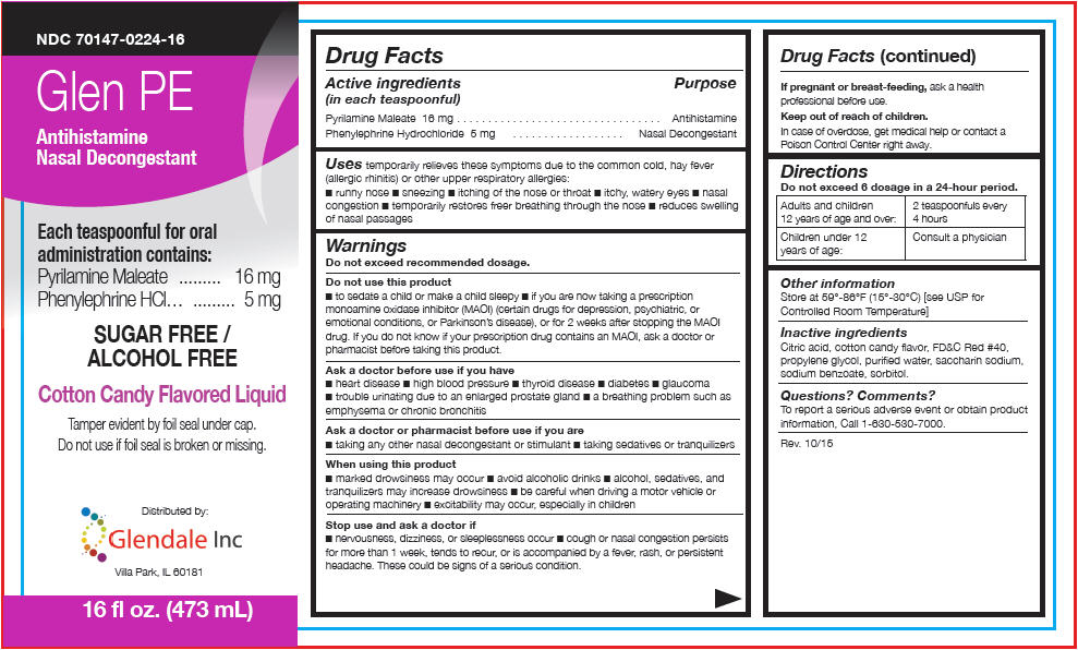 Principal Display Panel - 473 mL Bottle Label