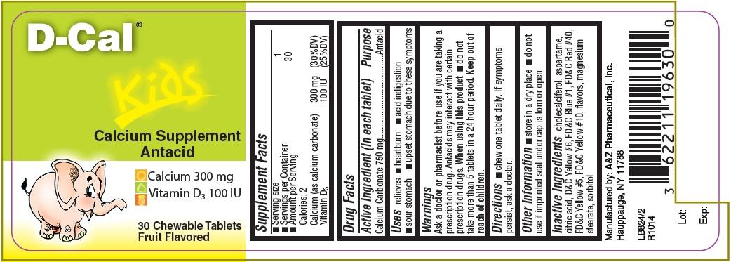 D-Cal Kids_30 Chewable Tab