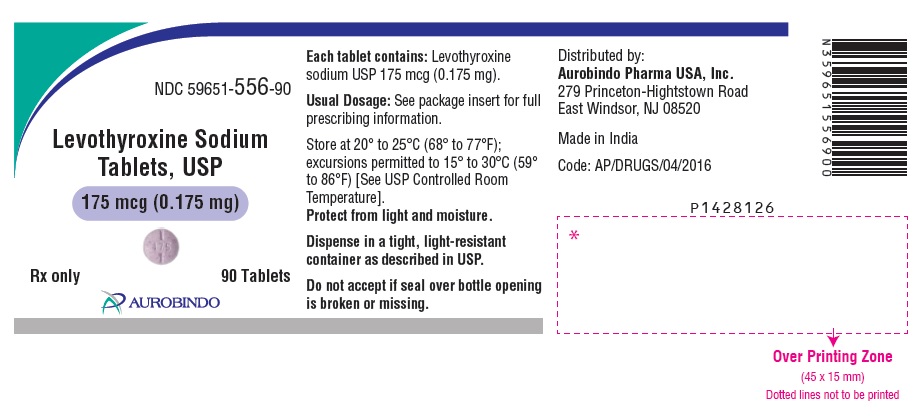 PACKAGE LABEL-PRINCIPAL DISPLAY PANEL - 175 mcg (90 Tablets Bottle)