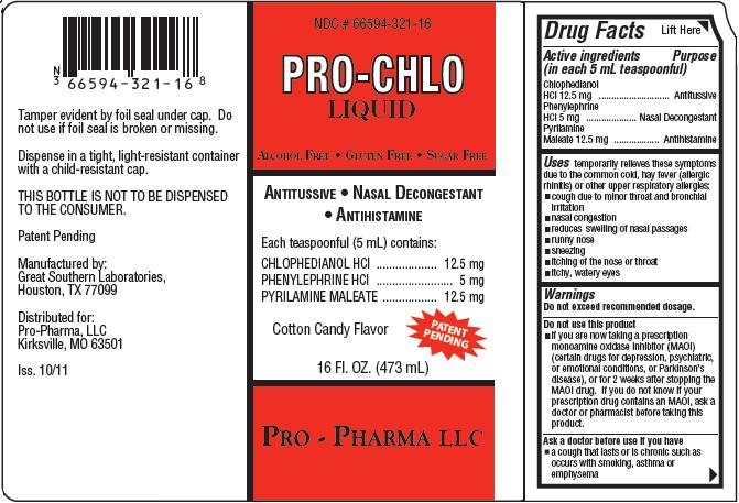 PRO-CHLO LIQUID PACKAGING