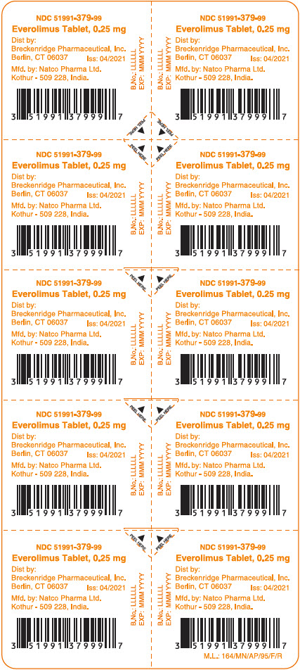 PRINCIPAL DISPLAY PANEL - 0.25 mg Tablet Blister Pack