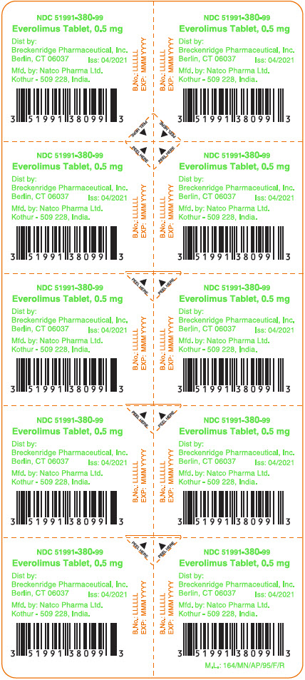 PRINCIPAL DISPLAY PANEL - 0.5 mg Tablet Blister Pack Carton