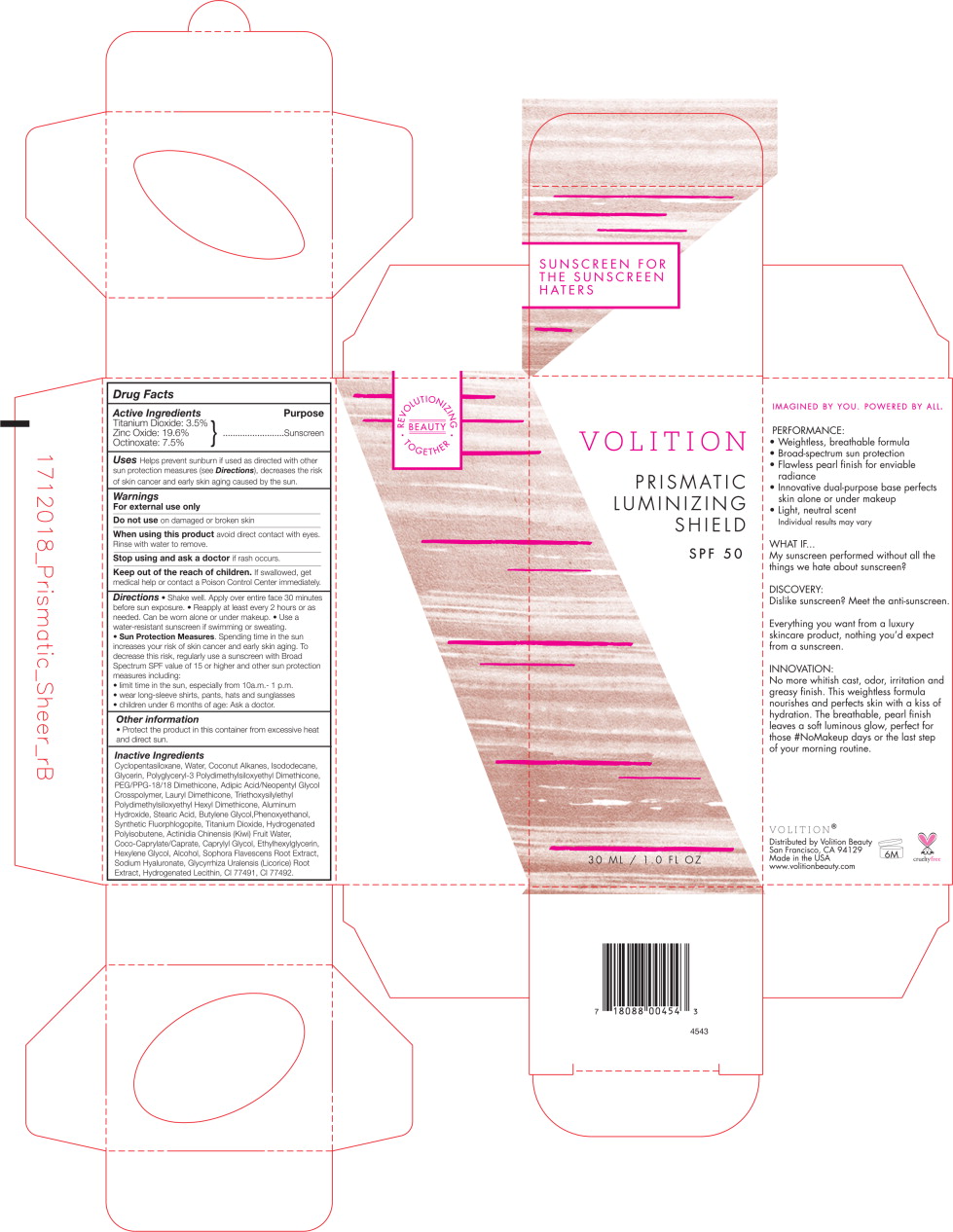 Principal Display Panel - Prismatic Protectant SPF50 30ml Bottle Label
