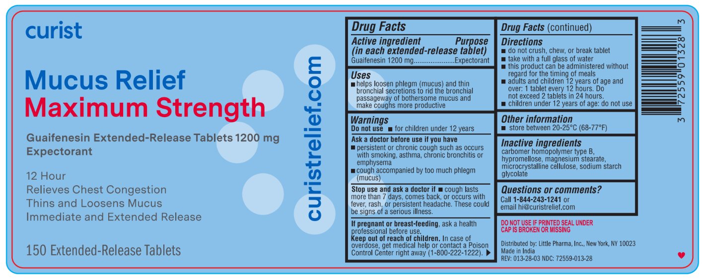 Guaifenesin 1200mg 150ct