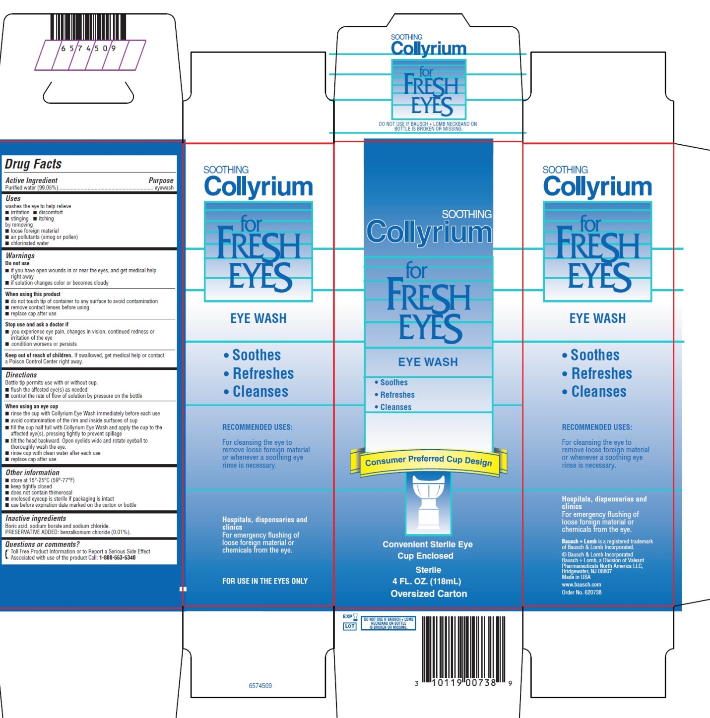 Collyrium for Fresh Eyes Carton