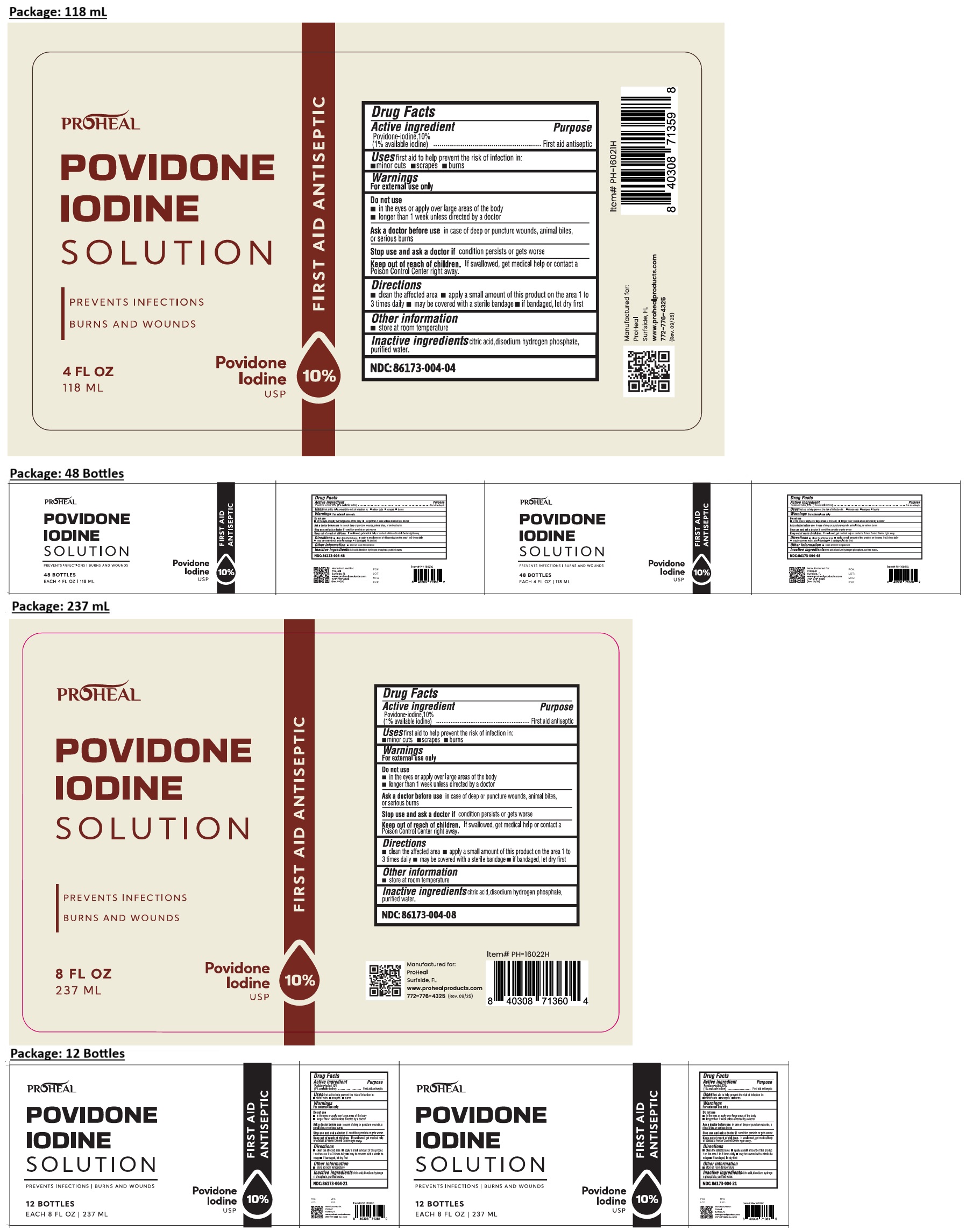 PH POVIDONE IODINE SOLUTION