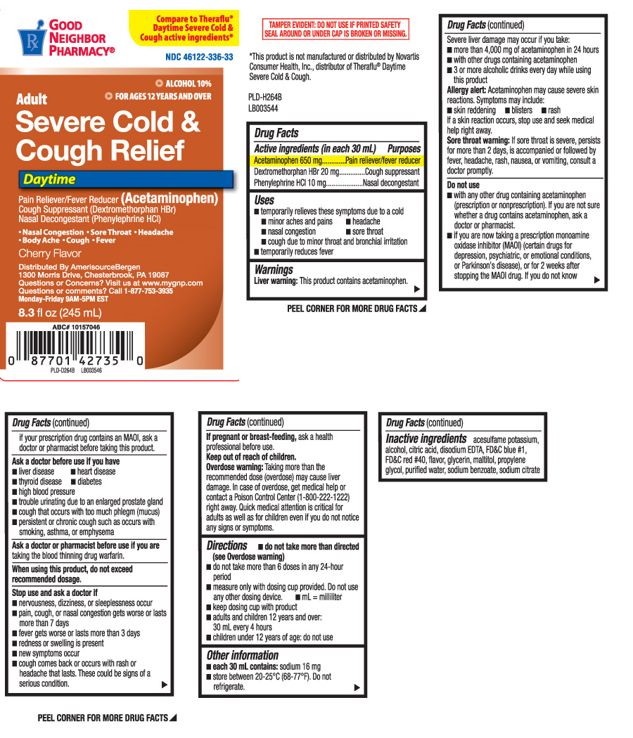 Acetaminophen 650 mg, Dextromethorphan HBr 20 mg, Phenylephrine HCI 10 mg