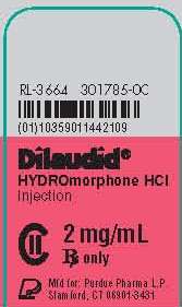 Dilaudid Injection 2 mg/mL NDC: <a href=/NDC/59011-442-10>59011-442-10</a> NDC: <a href=/NDC/59011-442-25>59011-442-25</a>