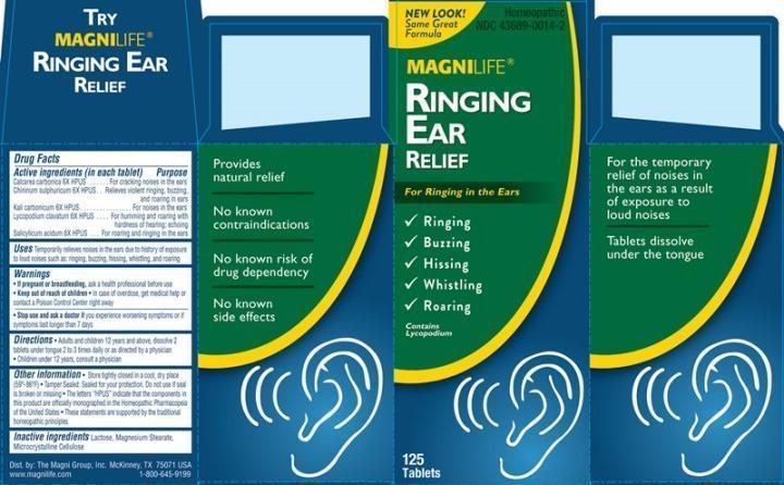 Ringing Ear Relief   ctn