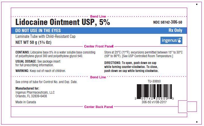 50g Tube label