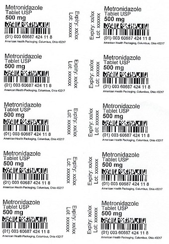 500 mg Metronidazole Tablet Blister